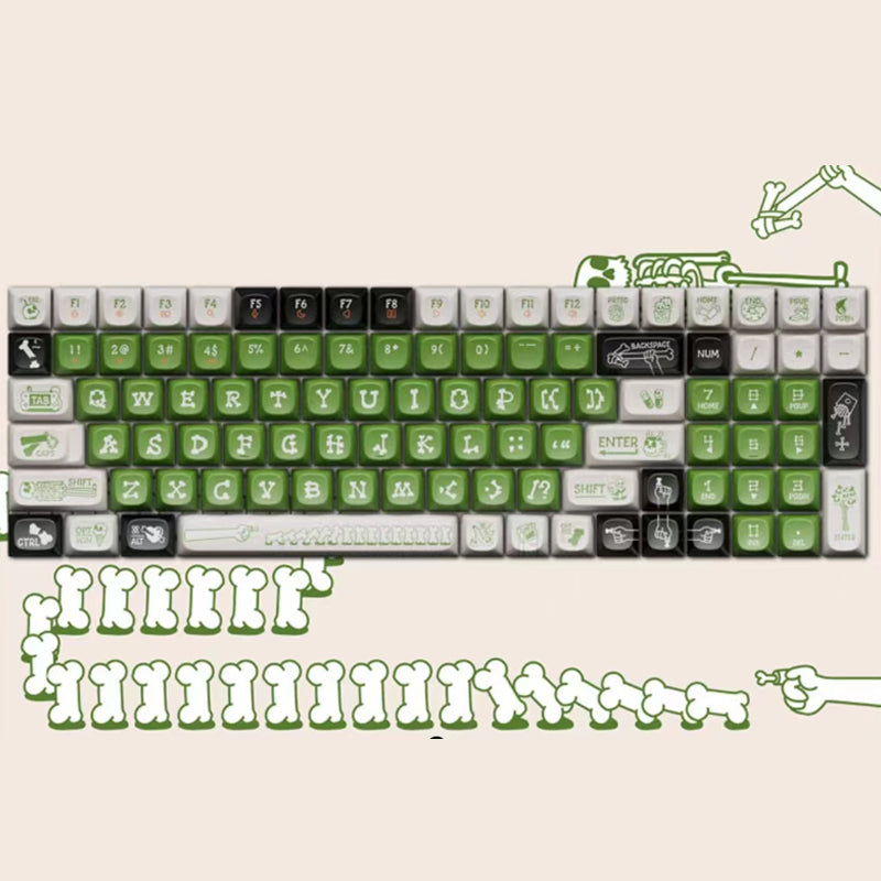 Mechanical Keyboard Original Theme Thermal Sublimation Process Keycaps TAX & SHIPPING INCLUDED