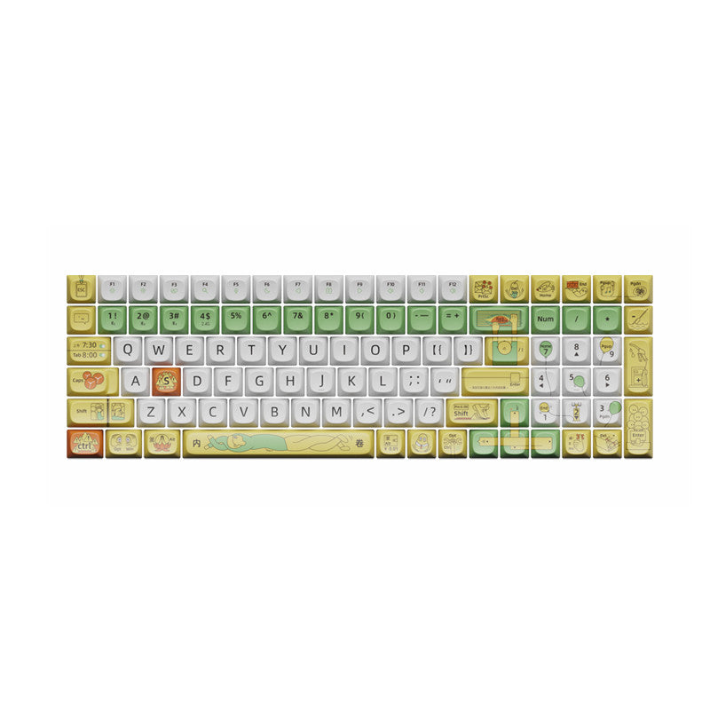 Mechanical Keyboard Original Theme Thermal Sublimation Process Keycaps TAX & SHIPPING INCLUDED