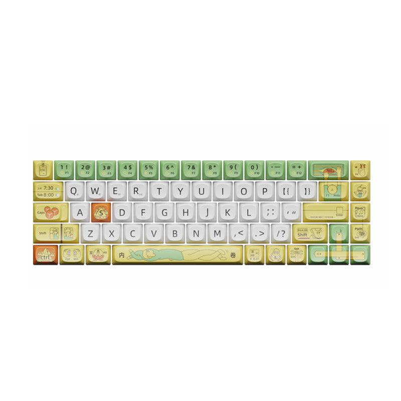 Mechanical Keyboard Original Theme Thermal Sublimation Process Keycaps TAX & SHIPPING INCLUDED