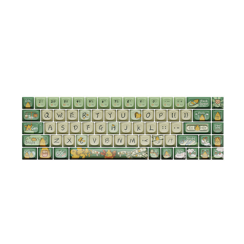 Mechanical Keyboard Original Theme Thermal Sublimation Process Keycaps TAX & SHIPPING INCLUDED