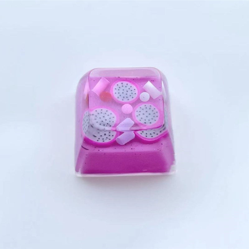 Home Personalized Resin Fruit Shaped Keycaps Unify