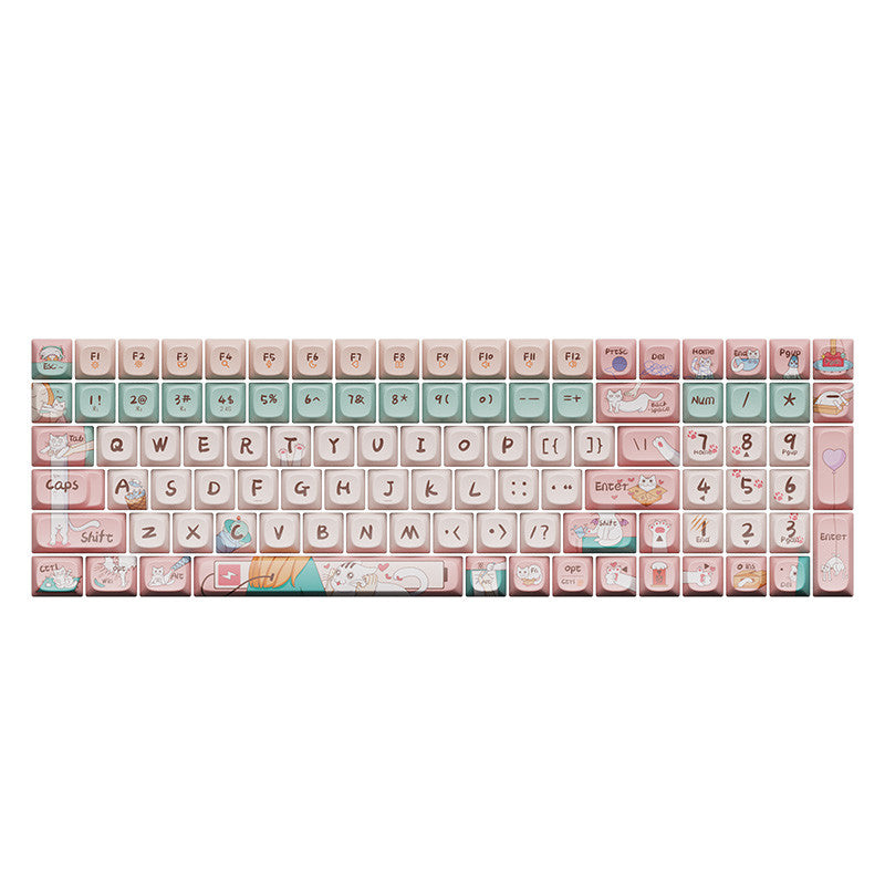 Mechanical Keyboard Original Theme Thermal Sublimation Process Keycaps TAX & SHIPPING INCLUDED