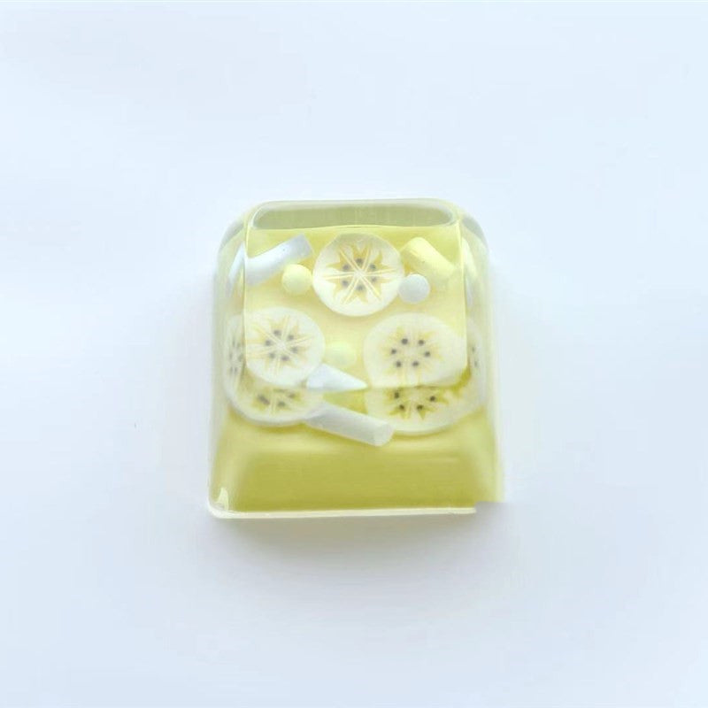 Home Personalized Resin Fruit Shaped Keycaps Unify