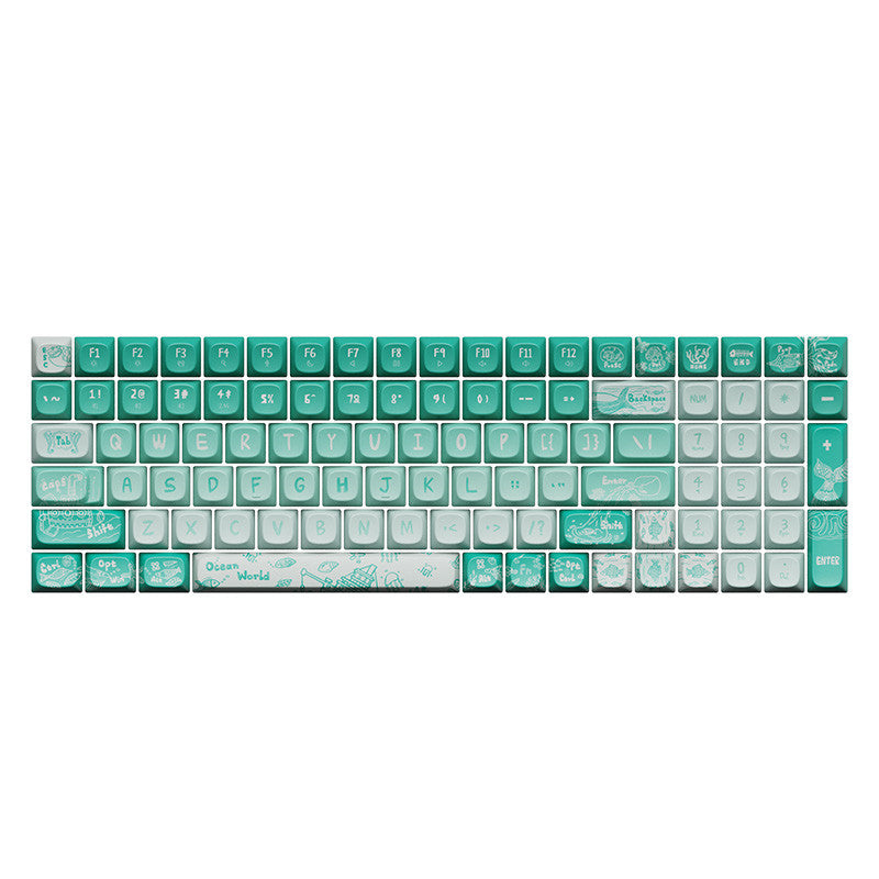 Mechanical Keyboard Original Theme Thermal Sublimation Process Keycaps TAX & SHIPPING INCLUDED