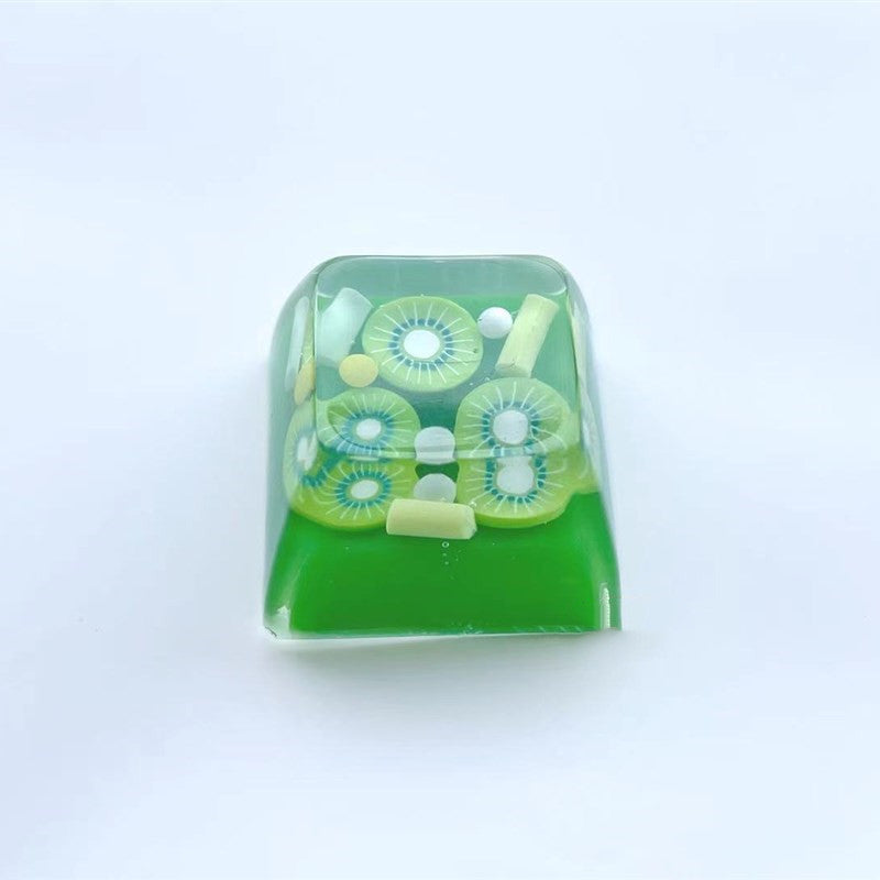 Home Personalized Resin Fruit Shaped Keycaps Unify