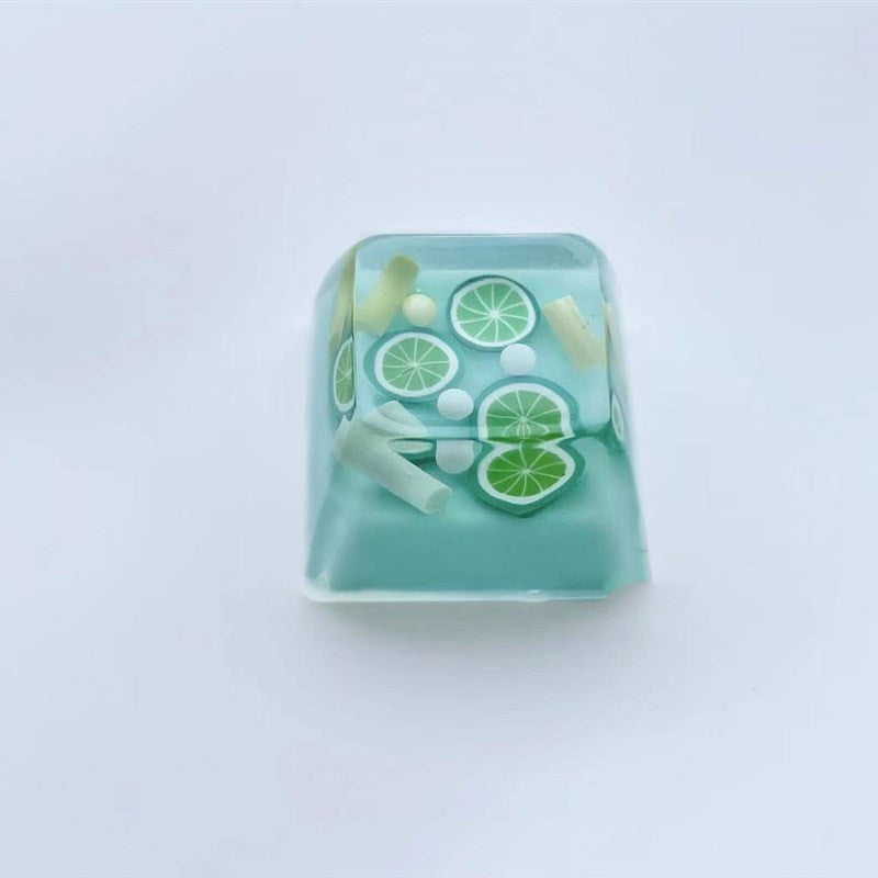 Home Personalized Resin Fruit Shaped Keycaps Unify