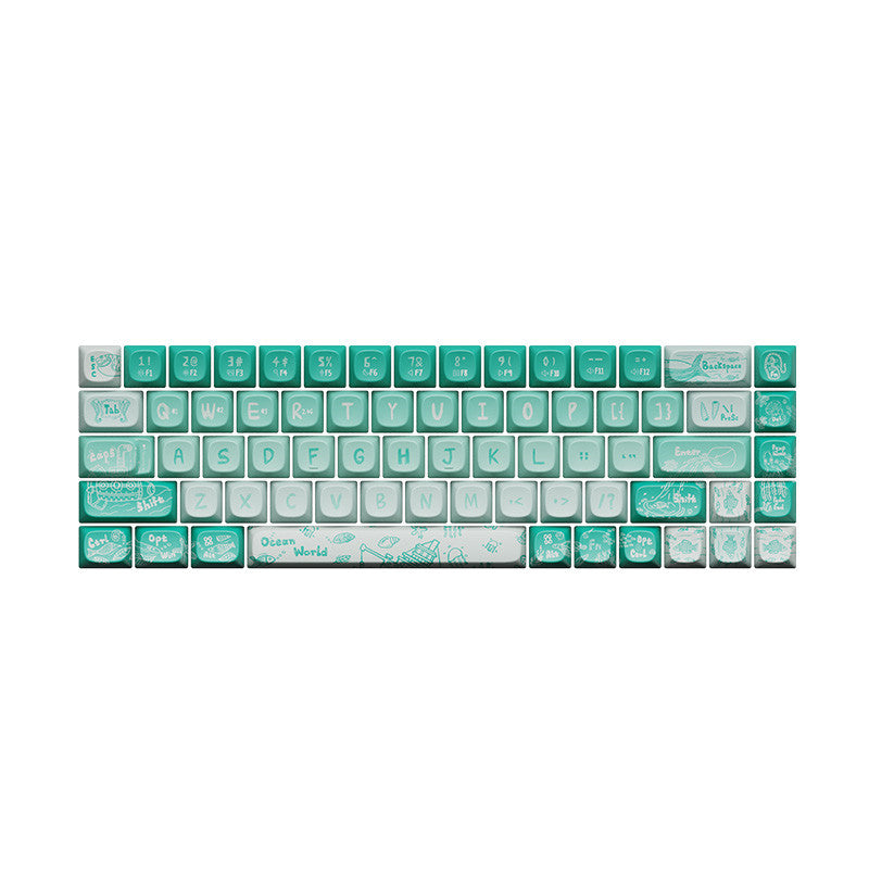 Mechanical Keyboard Original Theme Thermal Sublimation Process Keycaps TAX & SHIPPING INCLUDED