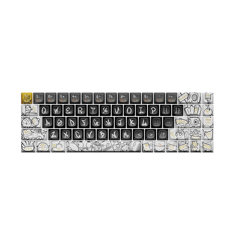 Mechanical Keyboard Original Theme Thermal Sublimation Process Keycaps TAX & SHIPPING INCLUDED