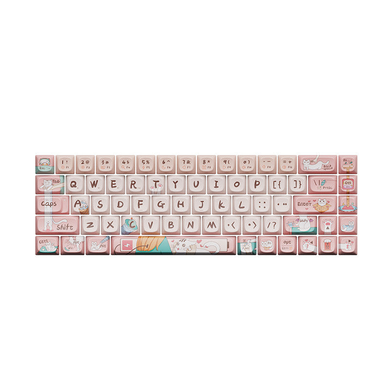 Mechanical Keyboard Original Theme Thermal Sublimation Process Keycaps TAX & SHIPPING INCLUDED