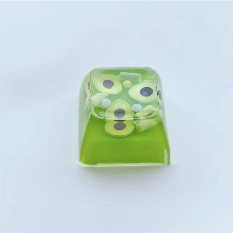 Home Personalized Resin Fruit Shaped Keycaps Unify