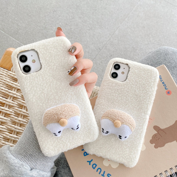 The Hat Bear Plush Is Suitable For 13 Full Series Of Silicone Mobile Phone Cases - One7K