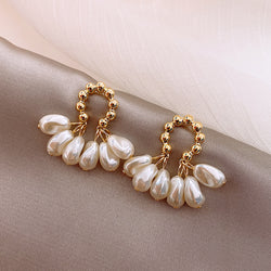 Female Baroque Pearl Earrings - One7K