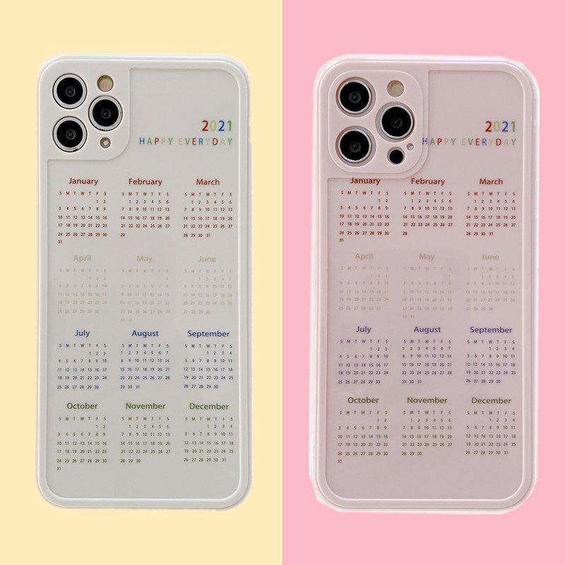 Calendar For 12 Mobile Phone Case New Mobile Phone Case xr Female - One7K