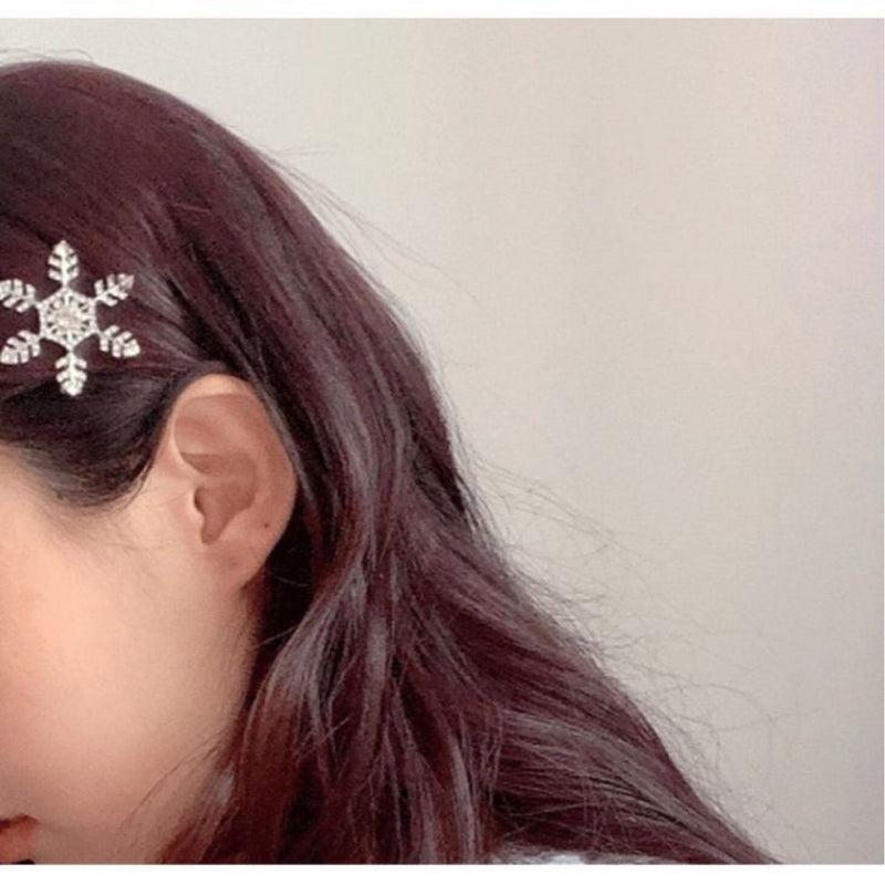 Diamond hairpin simple and versatile snowflake hairpin - One7K