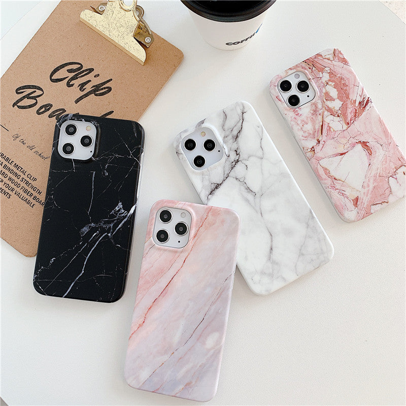 Marble frosted phone case - One7K