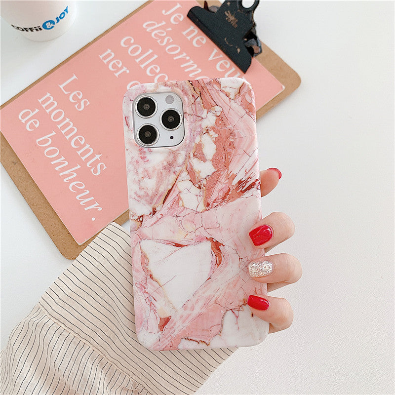 Marble frosted phone case - One7K