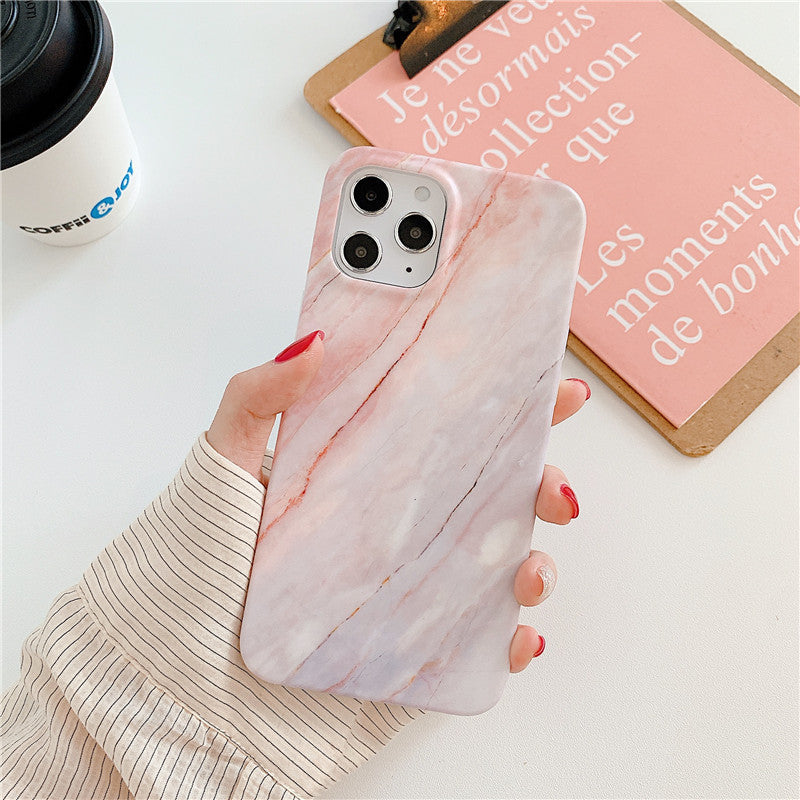 Marble frosted phone case - One7K