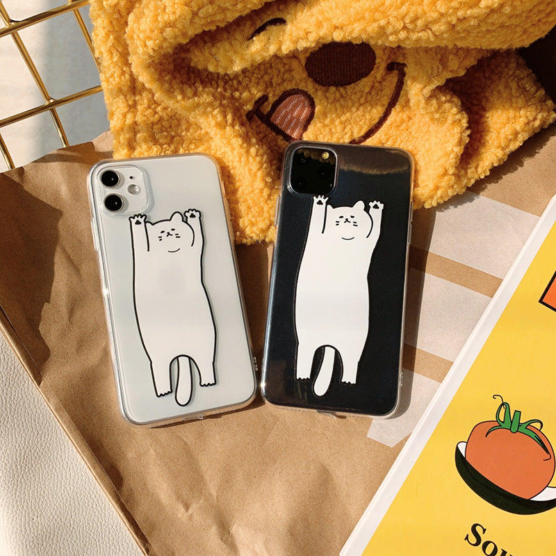 Cat transparent phone case - One7K