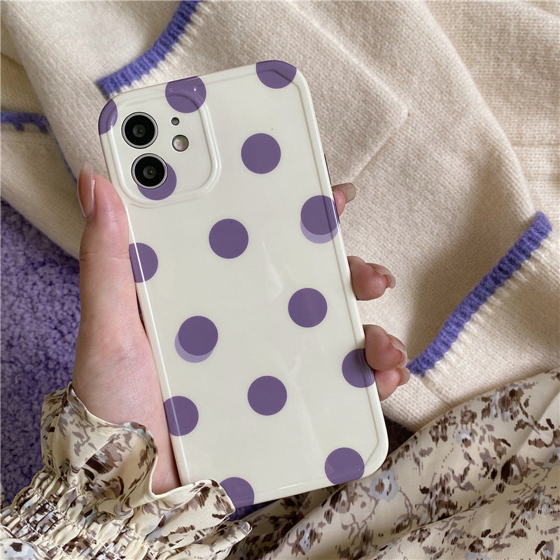 Fashion Simple Polka Dot Phone Case - One7K