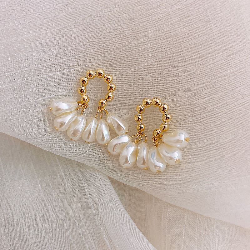 Female Baroque Pearl Earrings - One7K