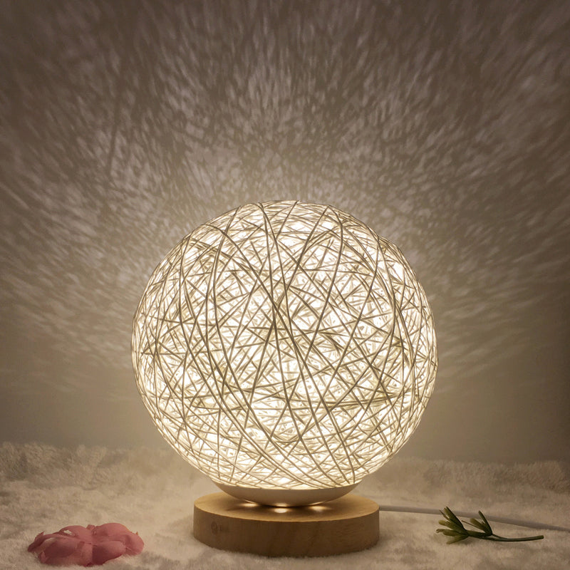 Creative Linen Table Lamp Novel and Unique LED Intelligent - One7K