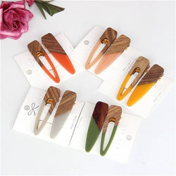 Wooden hairpin - One7K