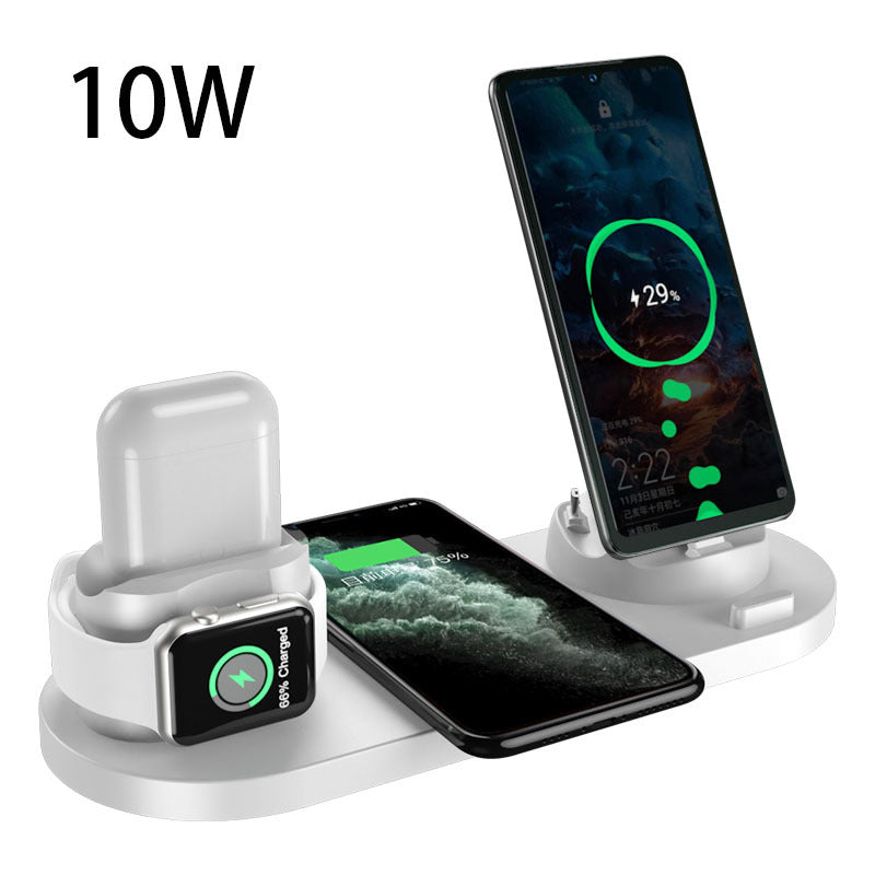 6 in 1 Charging Station for Apple Devices with 15w Adapter - One7K