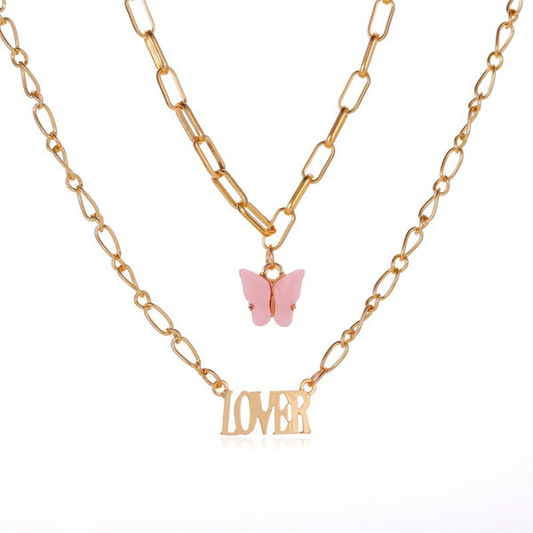 lover Necklace 18K Gold Plated Necklace - One7K