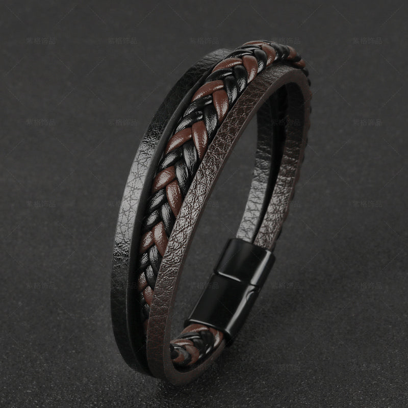 Cattle Leather Bracelet - One7K