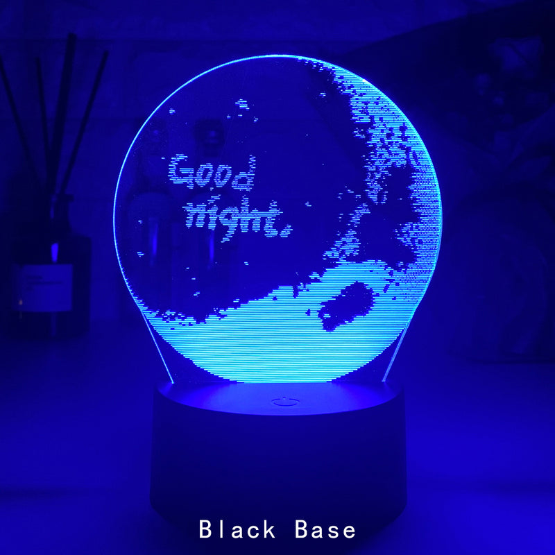 Creative 3D Light LED Bedside Night Light - One7K