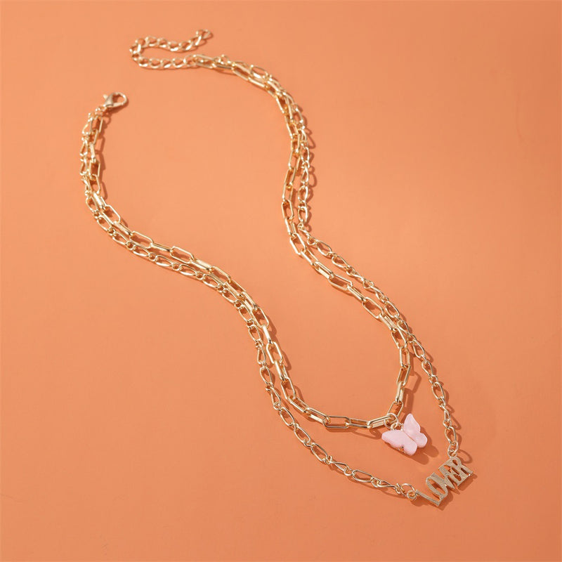 lover Necklace 18K Gold Plated Necklace - One7K