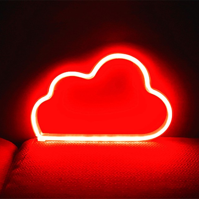 Cute Cartoon Cloud LED Neon Sign Decorative Lamp - One7K